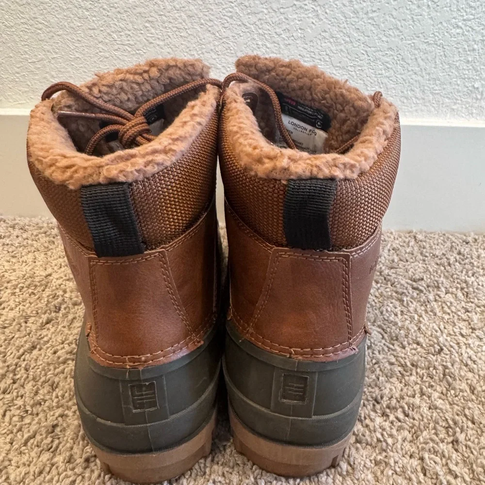 London Fog Aspen Men’s Duck Waterproof Boots Size 11
